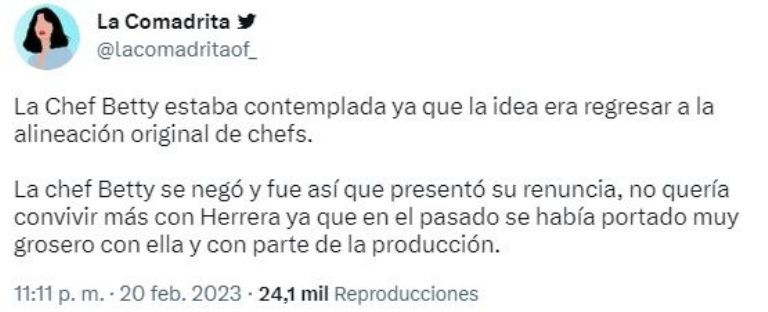 tuit de la comadrita