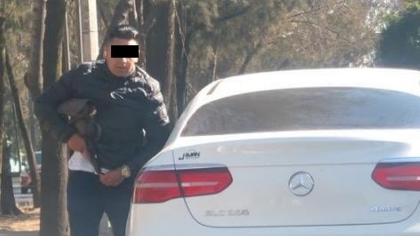 VIDEO: Captan asalto a un vehículo en Conscripto; en los límites de la CDMX con el Edomex