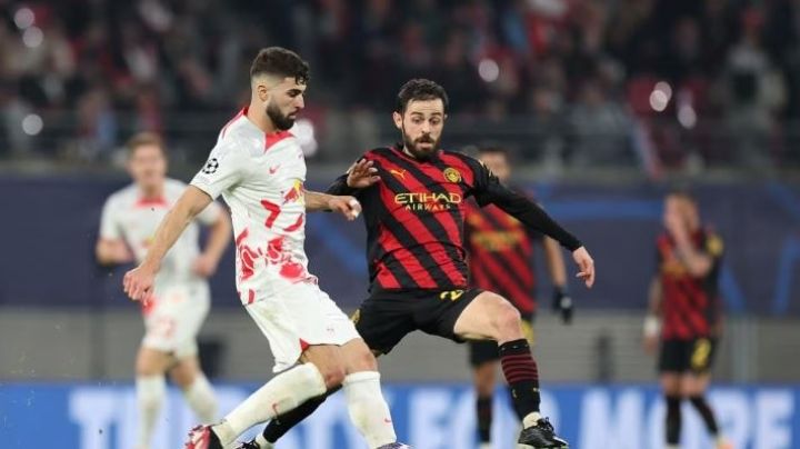 Manchester City sufre al final y el Leipzig le saca el empate en la Champions League