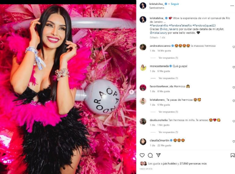 Krista estuvo en Brasil