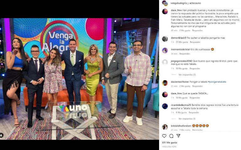Elenco de VLA