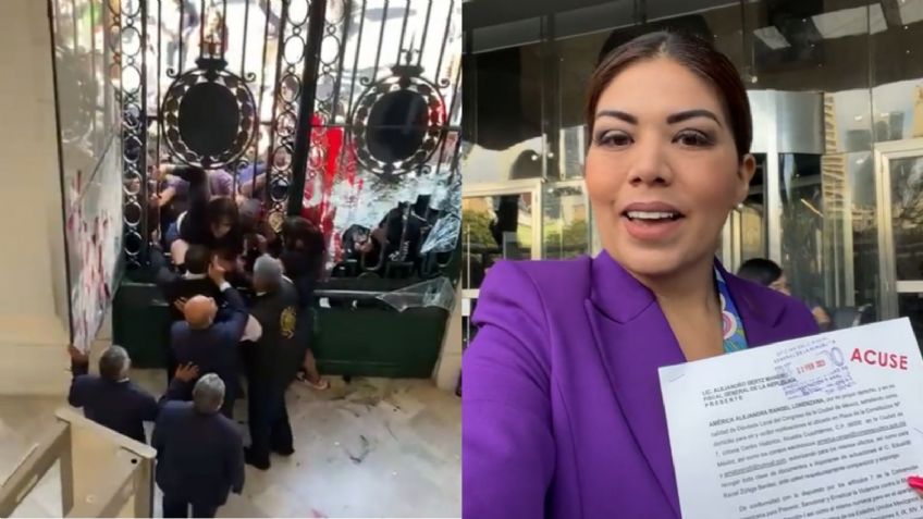 Diputada del PAN denuncia a colectivo LGBT que irrumpió en el Congreso de la CDMX