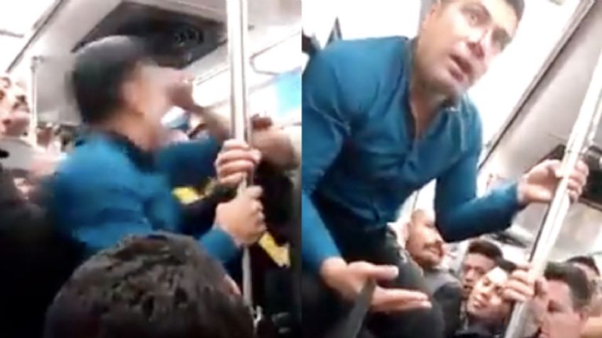 VIDEO: Captan pelea en el Metro de la CDMX; elementos de la GN no estaban presentes
