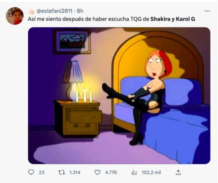 Meme Shakira y Karol G 
