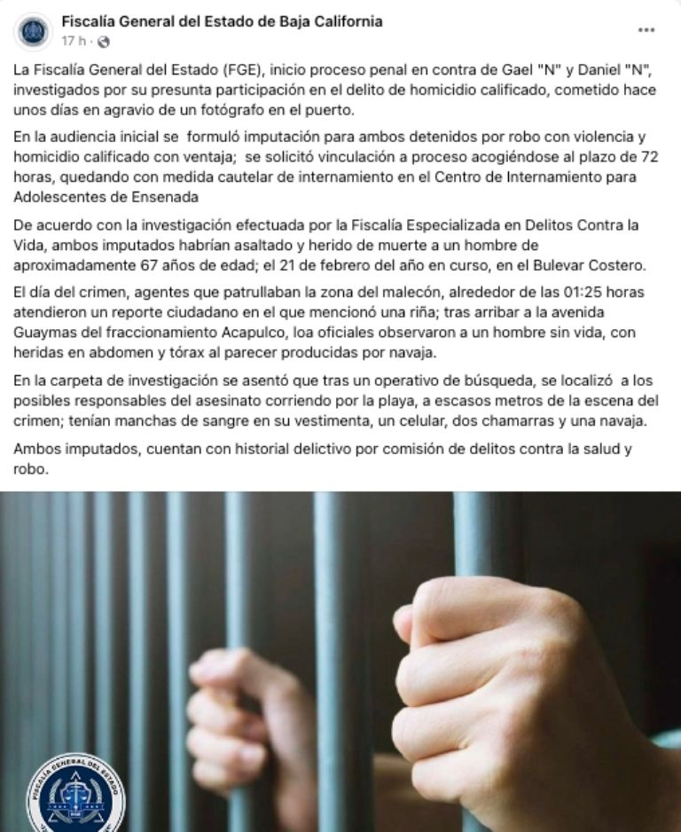 Fiscalía Baja California 