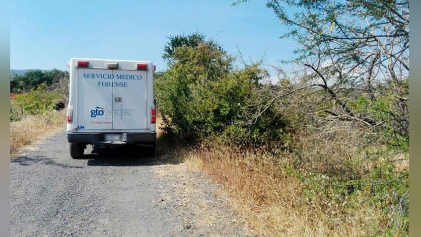 Asesinan a balazos a un hombre y lo abandonan en una brecha de Guanajuato