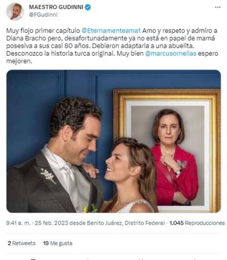 Crítica del maestro Gudinni