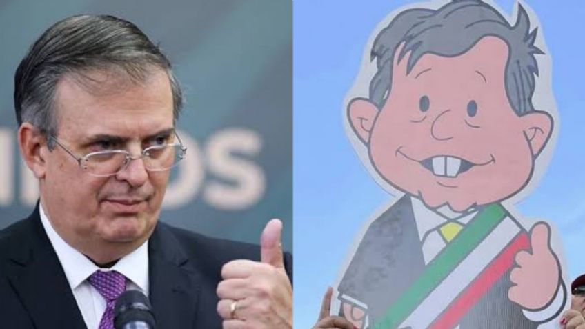 A un lado 'AMLito': Marcelo Ebrard ya tiene su propia caricatura; es referente al 'Agente 007'