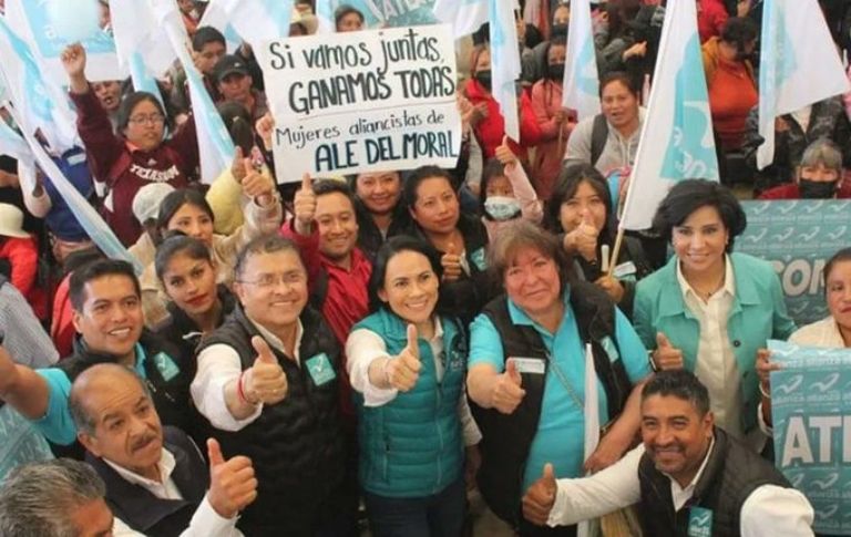precampaña de Alejandra del Moral en Edomex