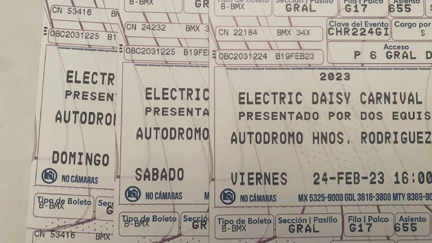 La delincuencia se apodera del EDC 2023; detuvieron a 15 revendedores y carteristas