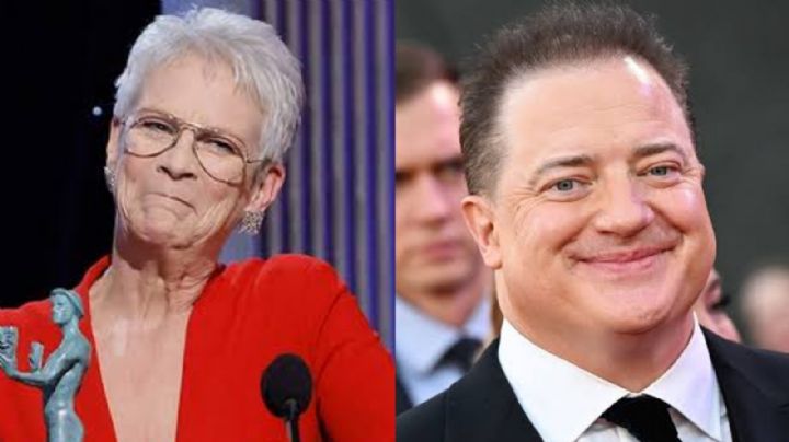 VIDEO: Jamie Lee Curtis y Brendan Fraser se llevan la noche en los SAG Awards; esto sucedió