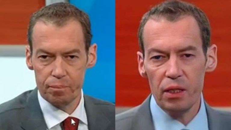 André Marín impactó por su apariencia