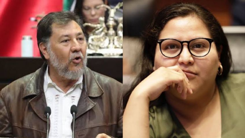 "Sienten que están cambiando el país": Citlalli Hernández y Fernandez Noroña opinan por la marcha del INE