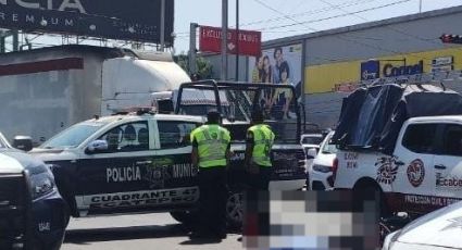 Motociclista muere tras ser impactado por un tráiler en la López Portillo, en Ecatepec