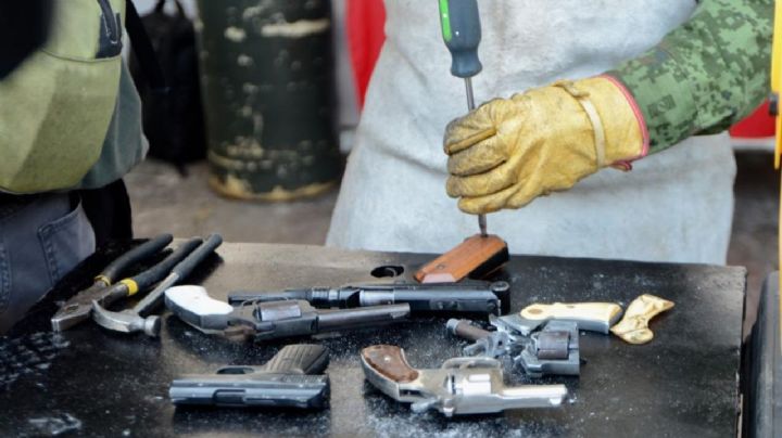 Martí Batres encabeza Programa "Sí al desarme, sí a la Paz" en la Ciudad de México