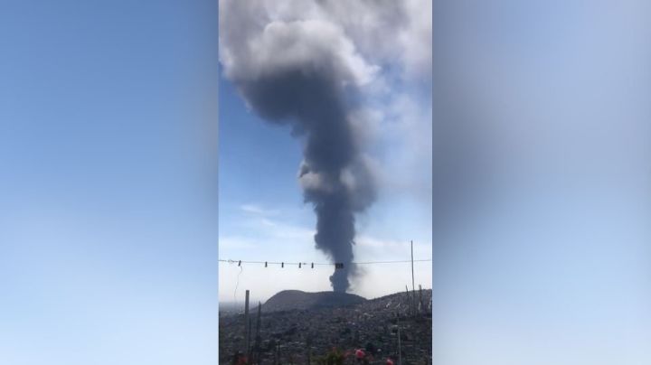 Incendio en empresa de desechables provoca el caos en habitantes de Ecatepec