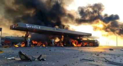 VIDEO: Explota gasolinera ubicada en Tula; se desconoce número de lesionados o personas sin vida