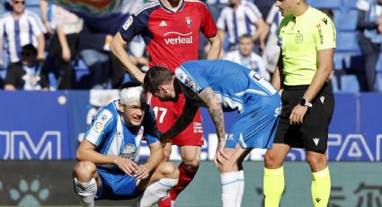 César Montes, lesionado por impactante choque en empate del Espanyol; DT habla de su estado de salud