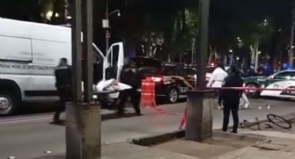 Tras atropellar y asesinar a ciclista en Paseo de la Reforma, buscan a motociclista responsable