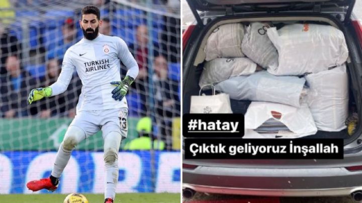 Tras terremoto en Turquía, portero Ismail Cipe viaja a su ciudad natal para repartir comida