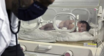 (VIDEO) Milagro: En edificio colapsado tras terremoto en Turquía y Siria, hallan a bebé recién nacida
