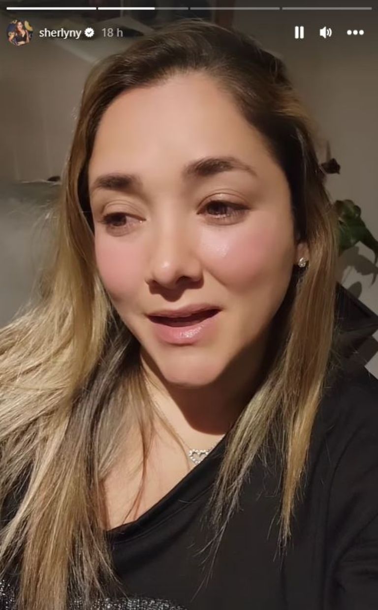 Sherlyn se alejó de las redes unos días