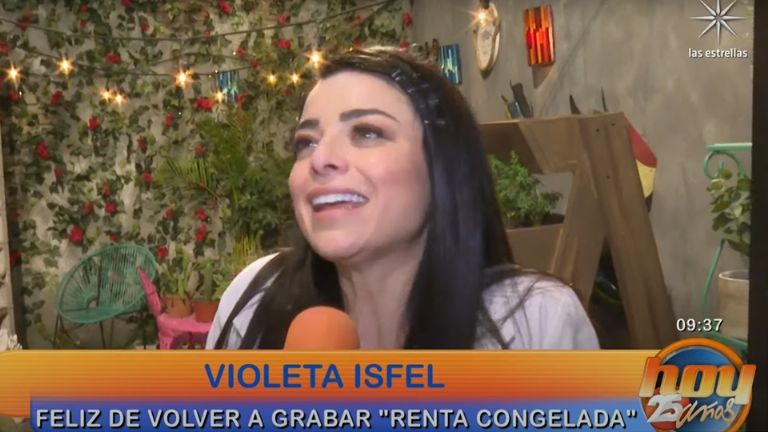 Violeta Isfel en Hoy