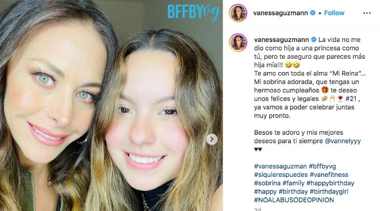Instagram @vanessaguzman