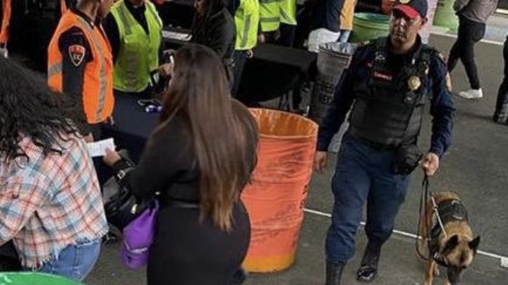 Con más de 100 mil pesos y cocaína detienen a tres en el Foro Sol durante concierto de Grupo Firme