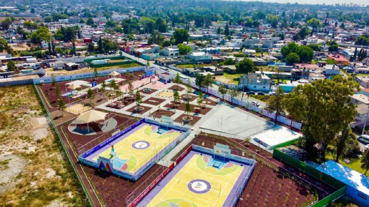 Con el programa "Vive tu Comunidad" Tecámac tiene un nuevo parque público para sus habitantes