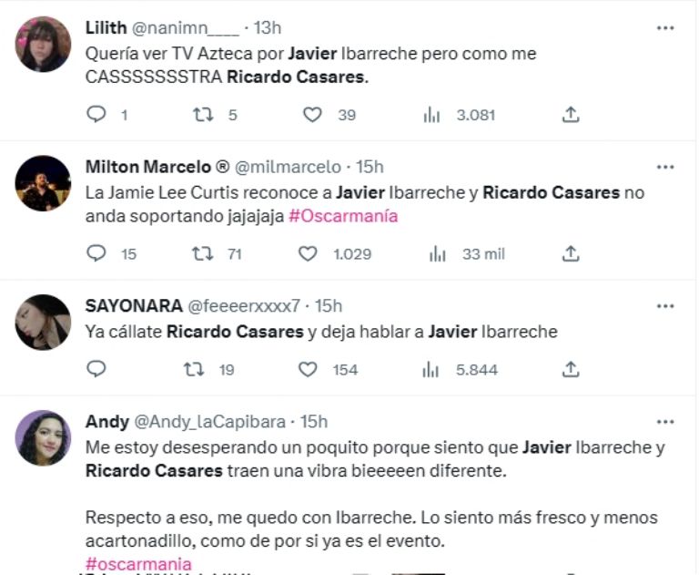 Tunden en redes a Ricardo Casares. Foto: Twitter