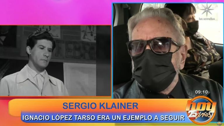 Sergio rompió en llanto por la partida de don Ignacio