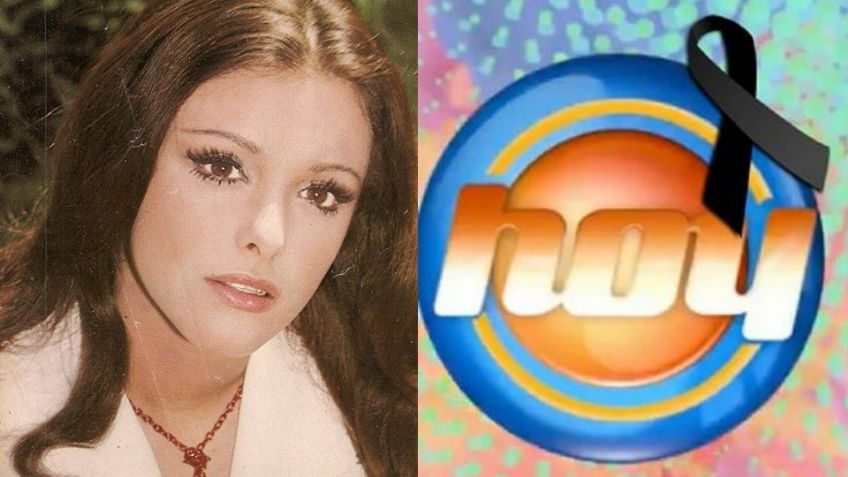 Tras amorío con dueño de Televisa y años en TV Azteca, actriz vuelve a 'Hoy' desfigurada y de luto