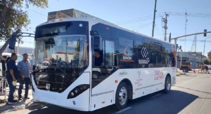 Autobuses eléctricos son puestos a prueba por calles de Ciudad Obregón