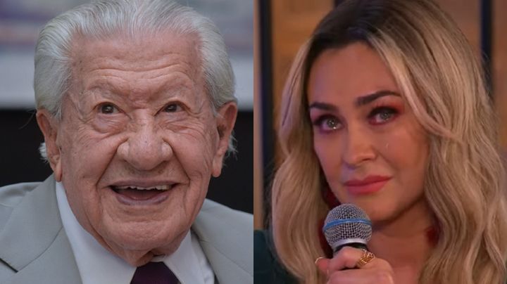 Luto en Televisa: Aracely Arámbula se ahoga en llanto y da el último adiós a Ignacio López Tarso