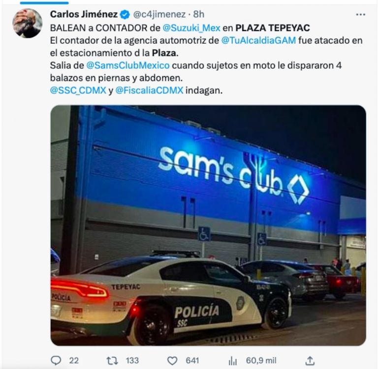 Ataque Plaza Tepeyac 