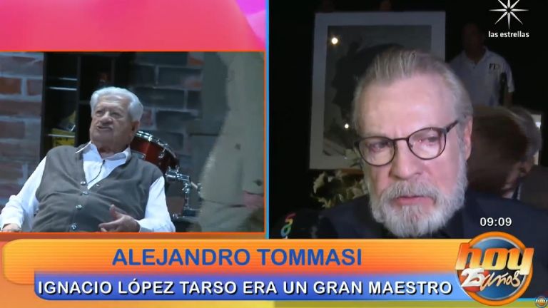 Alejandro también estuvo muy conmovido