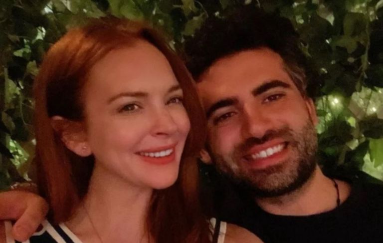 Lindsay Lohan y su esposo