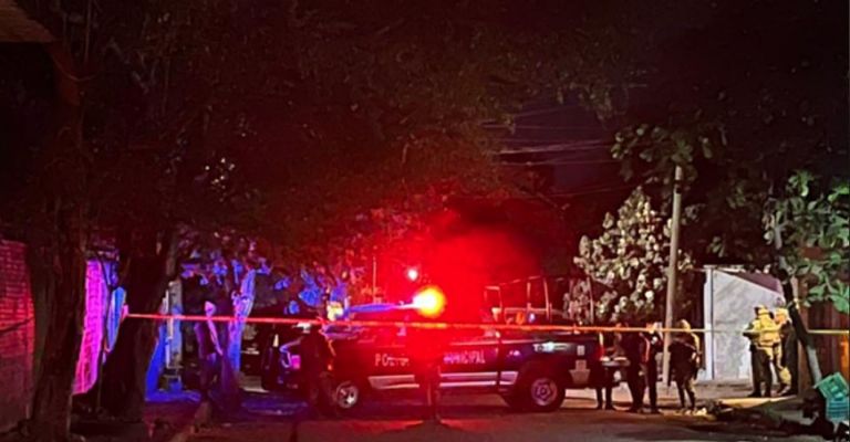 Autoridades llegan al sitio