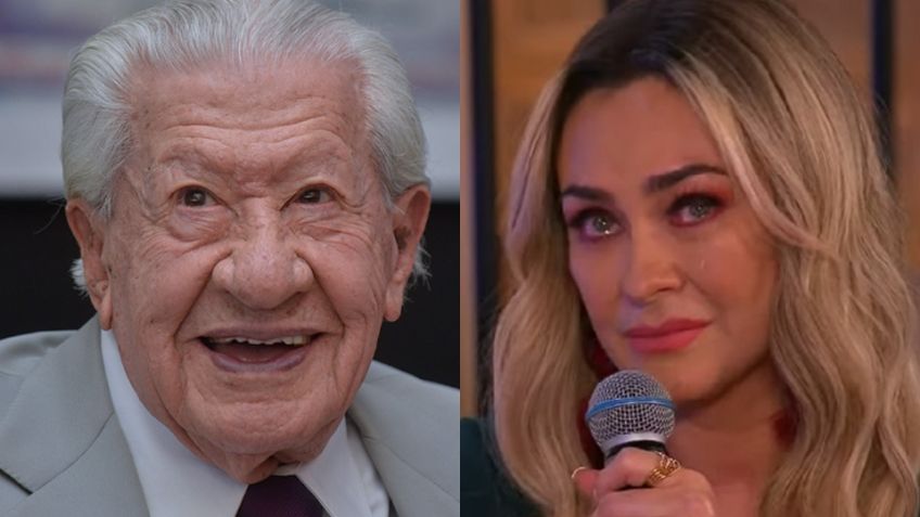 Luto en Televisa: Aracely Arámbula se ahoga en llanto y da el último adiós a Ignacio López Tarso