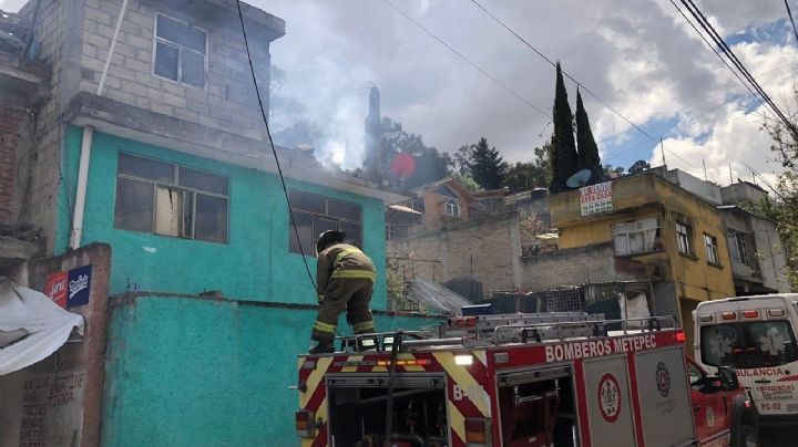 (VIDEO) Fuerte explosión en una bodega de pirotecnia en Metepec le quita la vida a un hombre