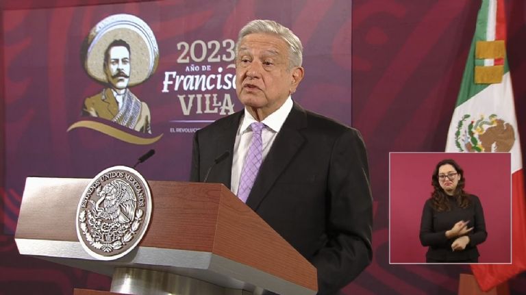 En la imagen, el presidente AMLO en su tradicional conferencia matutina. Foto: Gobierno de México
