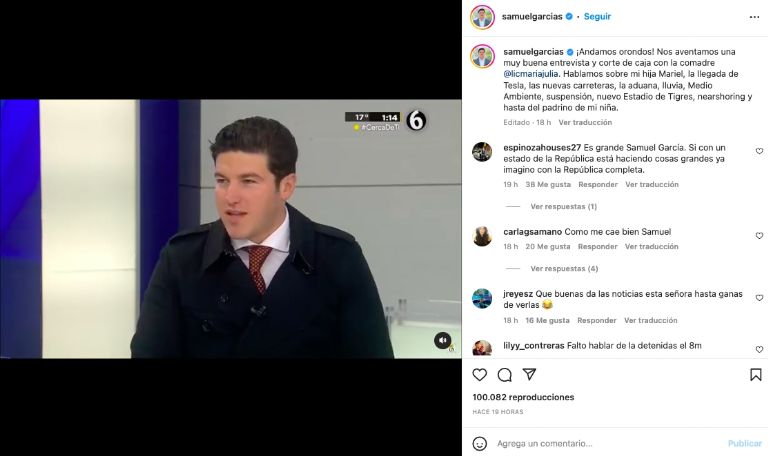 Entrevista Samuel García 