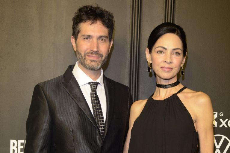 Benny Ibarra y su esposa