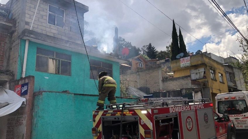 (VIDEO) Fuerte explosión en una bodega de pirotecnia en Metepec le quita la vida a un hombre