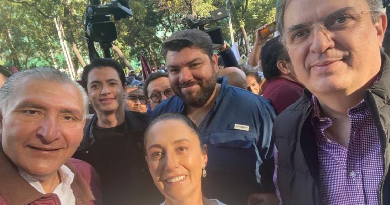 Morena tiene tres posibles candidatos para la presidencia de México. Foto: Twitter