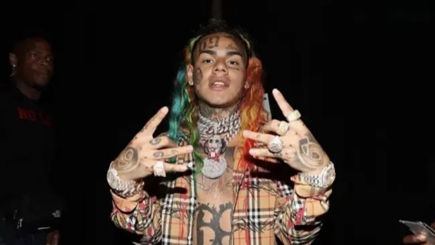 VIDEO: El rapero Tekashi 6ix9ine fue expulsado del juego entre México vs Puerto Rico tras protagonizar pelea