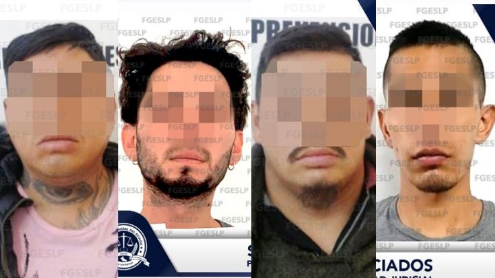Por el homicidio de dos personas, ponen tras las rejas a cuatro sujetos en San Luis Potosí
