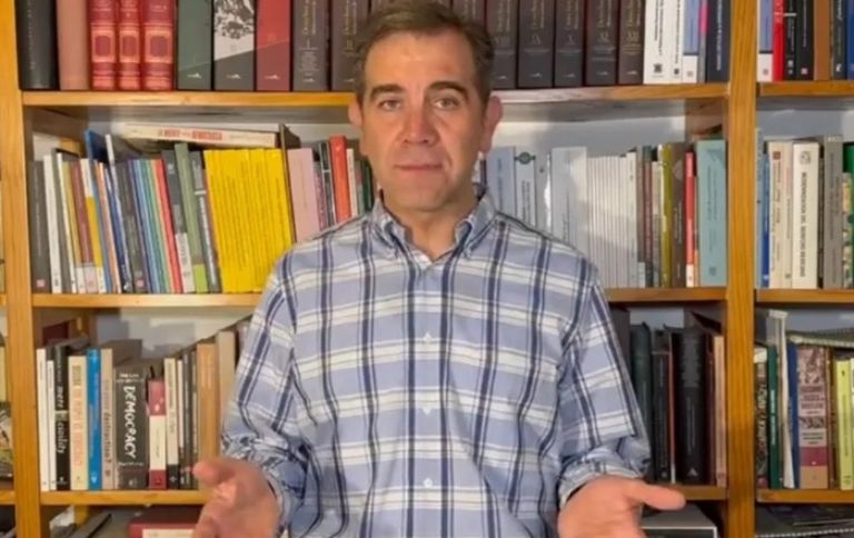 Lorenzo Córdova, consejero presidente del INE