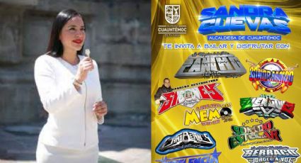 Polémico anuncio de Sandra Cuevas: Habrá "Guerra de Sonideros" en la Cuauhtémoc